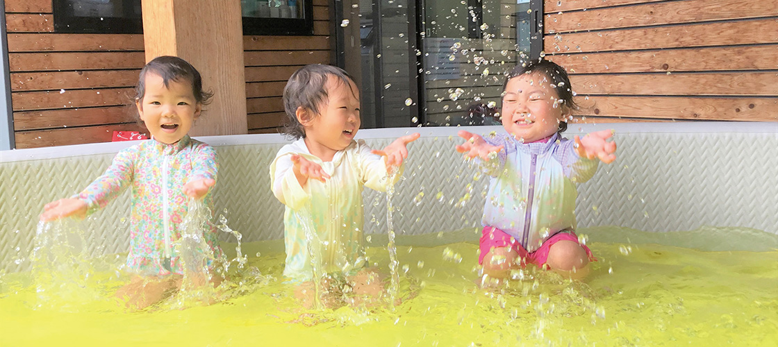 みらい保育園 園児の様子