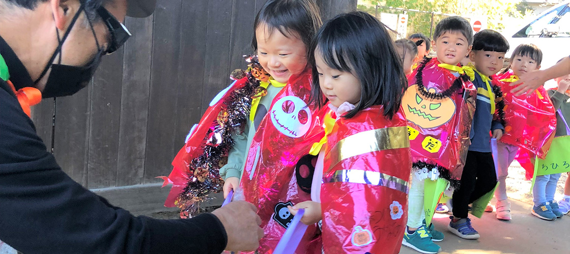 みらい保育園 園児の様子